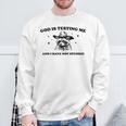 God Is Testing Me And I Have Not Studied Funny Raccon T-Shirt Sweatshirt Unisex Gifts for Old Men God Is Testing Me And I Have Not Studied Funny Raccon T-Shirt Sweatshirt Unisex Gifts for Old Men