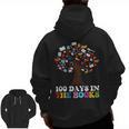 100 Days In The Books Reading Teacher 100th Day Of School Men Zip Up Hoodie Back Print, trending gift 100 Days In The Books Reading Teacher 100th Day Of School Men Zip Up Hoodie Back Print, trending gift