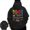 100 Days Of Living That 2nd Grade Life Boy Girl Teacher Men Zip Up Hoodie Back Print, 2nd Grade Teacher Gifts, trending gift 100 Days Of Living That 2nd Grade Life Boy Girl Teacher Men Zip Up Hoodie Back Print, 2nd Grade Teacher Gifts, trending gift