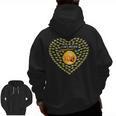 100 Days Of School Bee Hive Tree Hearts Teachers Student Kid Men Zip Up Hoodie Back Print, trending gift