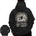 5th Grade Teacher By Day Witch By Night Halloween Men Zip Up Hoodie Back Print, trending gift