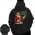 67 Teacher Christmas Santa Six Seven Meme Brainrot Math Joke Men Zip Up Hoodie Back Print, trending gift