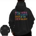 7th Grade Crew The Real Celebrities Of The Hallway Teacher Men Zip Up Hoodie Back Print, trending gift 7th Grade Crew The Real Celebrities Of The Hallway Teacher Men Zip Up Hoodie Back Print, trending gift