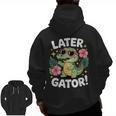 Alligator Later Gator Teacher Summer Last Day Fun Men Zip Up Hoodie Back Print, trending gift Alligator Later Gator Teacher Summer Last Day Fun Men Zip Up Hoodie Back Print, trending gift