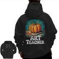 Art Teacher Pumpkin Painting Halloween Costume Men Zip Up Hoodie Back Print, trending gift Art Teacher Pumpkin Painting Halloween Costume Men Zip Up Hoodie Back Print, trending gift