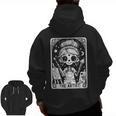Artist Tarot Card Skeleton Painter Art Teacher Witchy Men Zip Up Hoodie Back Print, trending gift Artist Tarot Card Skeleton Painter Art Teacher Witchy Men Zip Up Hoodie Back Print, trending gift