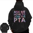 Ask Me How To Join PTA Crew Parent Teacher Matching School Men Zip Up Hoodie Back Print, trending gift Ask Me How To Join PTA Crew Parent Teacher Matching School Men Zip Up Hoodie Back Print, trending gift