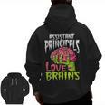 Assistant Principals Love Brains Zombie Teacher Halloween Men Zip Up Hoodie Back Print, trending gift Assistant Principals Love Brains Zombie Teacher Halloween Men Zip Up Hoodie Back Print, trending gift