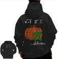 I Ate Some Pumpkin Pi Pie Math Teacher Halloween For Men Women Kids Men Zip Up Hoodie Back Print, trending gift