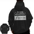 Avoid Negativity Math Teacher Men Zip Up Hoodie Back Print, trending gift Avoid Negativity Math Teacher Men Zip Up Hoodie Back Print, trending gift