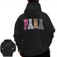 Back To School Teacher Para Preppy Checkered Para Life Men Zip Up Hoodie Back Print, trending gift Back To School Teacher Para Preppy Checkered Para Life Men Zip Up Hoodie Back Print, trending gift