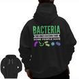Bacteria Culture Biology Science Teacher Biologist Men Zip Up Hoodie Back Print, Science Teacher Gifts, trending gift