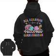 All Behavior Is A Form Of Communication SPED Teacher Autism Men Zip Up Hoodie Back Print, trending gift All Behavior Is A Form Of Communication SPED Teacher Autism Men Zip Up Hoodie Back Print, trending gift