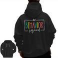 Behavior Squad School Counselor SPED Teacher Kids Women Men Men Zip Up Hoodie Back Print, trending gift Behavior Squad School Counselor SPED Teacher Kids Women Men Men Zip Up Hoodie Back Print, trending gift