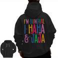 I Am Bilingual I Haha And Jaja Latina Latino Spanish Teacher Men Zip Up Hoodie Back Print, trending gift