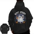 Boo Jour Ghost Halloween French Teacher Cute Coffe Croissant Men Zip Up Hoodie Back Print, trending gift Boo Jour Ghost Halloween French Teacher Cute Coffe Croissant Men Zip Up Hoodie Back Print, trending gift