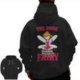 The Book Fairy Reading Teacher Librarian T-Shirt Men Zip Up Hoodie Back Print, trending gift