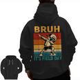 Bruh It's Field Day Teacher Happy Field Day Dabbing Boy Men Zip Up Hoodie Back Print, trending gift Bruh It's Field Day Teacher Happy Field Day Dabbing Boy Men Zip Up Hoodie Back Print, trending gift