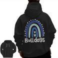 Bulldogs School Mascot Rainbow Teacher Lover Men Zip Up Hoodie Back Print, trending gift Bulldogs School Mascot Rainbow Teacher Lover Men Zip Up Hoodie Back Print, trending gift