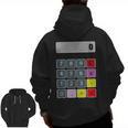 Calculator Math Teacher Halloween Costumes Women Men Adults Men Zip Up Hoodie Back Print, trending gift Calculator Math Teacher Halloween Costumes Women Men Adults Men Zip Up Hoodie Back Print, trending gift