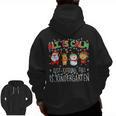 All Is Calm Xmas Kindergarten Christmas Season Teacher Men Zip Up Hoodie Back Print, trending gift All Is Calm Xmas Kindergarten Christmas Season Teacher Men Zip Up Hoodie Back Print, trending gift