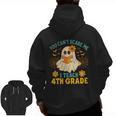You Can't Scare Me I Teach 4th Grade Halloween Teacher Ghost Men Zip Up Hoodie Back Print, 4th Grade Teacher Gifts, trending gift