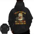 You Can't Scare Me I Teach Kindergarten Halloween Teacher Men Zip Up Hoodie Back Print, trending gift