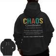 Chaos Coordinator Teacher Coworker Boss Appreciation Men Zip Up Hoodie Back Print, trending gift Chaos Coordinator Teacher Coworker Boss Appreciation Men Zip Up Hoodie Back Print, trending gift