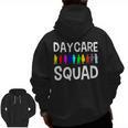 Childcare Daycare Squad Daycare Teacher Men Women Men Zip Up Hoodie Back Print, trending gift