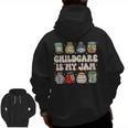 Childcare Is My Jam Child Care Teacher School Psychologist Men Zip Up Hoodie Back Print, trending gift Childcare Is My Jam Child Care Teacher School Psychologist Men Zip Up Hoodie Back Print, trending gift