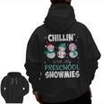 Chillin' With My Preschool Snowmies Teacher Christmas Men Women Kids Men Zip Up Hoodie Back Print, trending gift Chillin' With My Preschool Snowmies Teacher Christmas Men Women Kids Men Zip Up Hoodie Back Print, trending gift