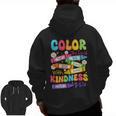 Color The World With Kindness Teachers Back To School Men Zip Up Hoodie Back Print, trending gift Color The World With Kindness Teachers Back To School Men Zip Up Hoodie Back Print, trending gift