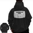 Composition Notebook Halloween Costume Teacher Student Men Zip Up Hoodie Back Print, trending gift Composition Notebook Halloween Costume Teacher Student Men Zip Up Hoodie Back Print, trending gift