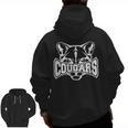 Cougars Teacher Student School Sports Fan Team Spirit Men Zip Up Hoodie Back Print, trending gift
