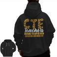 CTE Teacher Middle School High School Teach Career Men Women Men Zip Up Hoodie Back Print, trending gift