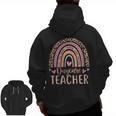 Cute Daycare Teacher Rainbow Leopard Print Childcare Worker Men Zip Up Hoodie Back Print, trending gift Cute Daycare Teacher Rainbow Leopard Print Childcare Worker Men Zip Up Hoodie Back Print, trending gift