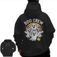 Cute Group Matching Teachers Halloween Men Zip Up Hoodie Back Print, trending gift