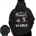 Cute Teacher My Students Are Out-Of This World Space Men Zip Up Hoodie Back Print, trending gift Cute Teacher My Students Are Out-Of This World Space Men Zip Up Hoodie Back Print, trending gift