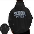 Cute Wildflower School Psych Teacher School Psychologist Men Zip Up Hoodie Back Print, trending gift Cute Wildflower School Psych Teacher School Psychologist Men Zip Up Hoodie Back Print, trending gift