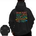 Dinosaurs Didnt Read Book Lover Boys Kids Teacher Men Zip Up Hoodie Back Print, trending gift Dinosaurs Didnt Read Book Lover Boys Kids Teacher Men Zip Up Hoodie Back Print, trending gift