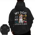 My Dog Ate My Lesson Plan Teacher Back To School Men Zip Up Hoodie Back Print, trending gift My Dog Ate My Lesson Plan Teacher Back To School Men Zip Up Hoodie Back Print, trending gift
