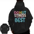 Donut Stress Just Do Your Best Teachers Testing Day For Men Women Girls Kids Men Zip Up Hoodie Back Print, trending gift Donut Stress Just Do Your Best Teachers Testing Day For Men Women Girls Kids Men Zip Up Hoodie Back Print, trending gift