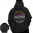Educators Special Ed Teacher Special Education Dream Team Men Zip Up Hoodie Back Print, trending gift