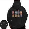 ELL Is My Jam English Language Learner Aide ELL Teacher Men Zip Up Hoodie Back Print, English Teacher Gifts, trending gift