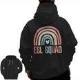 ESL Squad Teacher Crew Team Back To School English Rainbow Men Zip Up Hoodie Back Print, Esl Teacher Gifts, English Teacher Gifts, trending gift ESL Squad Teacher Crew Team Back To School English Rainbow Men Zip Up Hoodie Back Print, Esl Teacher Gifts, English Teacher Gifts, trending gift
