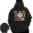 ESL Teacher Boo Crew Halloween Costume Men Zip Up Hoodie Back Print, Esl Teacher Gifts, trending gift
