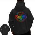 Exceptional Educator Squad Special Education Teacher Autism Men Zip Up Hoodie Back Print, trending gift