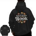 Fall For A Great Book Reading Librarian Autumn Teacher Men Zip Up Hoodie Back Print, trending gift