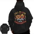 Fall In Love With Kindergarten Autumn Kindergarten Teacher Men Zip Up Hoodie Back Print, trending gift Fall In Love With Kindergarten Autumn Kindergarten Teacher Men Zip Up Hoodie Back Print, trending gift