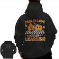 Fall In Love With Learning Fall Teacher Thanksgiving Retro Men Zip Up Hoodie Back Print, trending gift Fall In Love With Learning Fall Teacher Thanksgiving Retro Men Zip Up Hoodie Back Print, trending gift